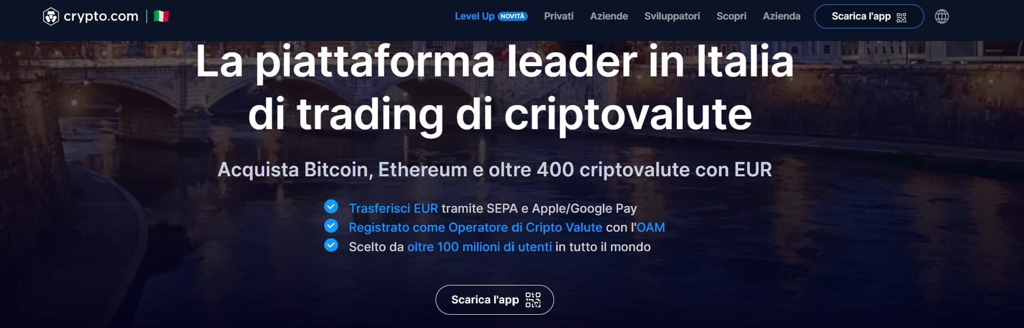 Migliori piattaforme exchange criptovalute - Crypto.com